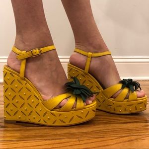 Late Spade wedge sandals